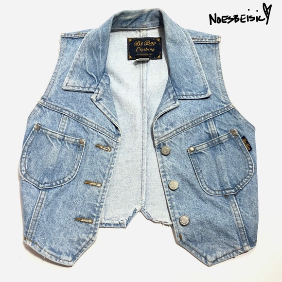 Vintage Other - Vintage BeBop Kids Jean Vest